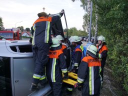 Übung mit der FF Ottenhof-Bernheck